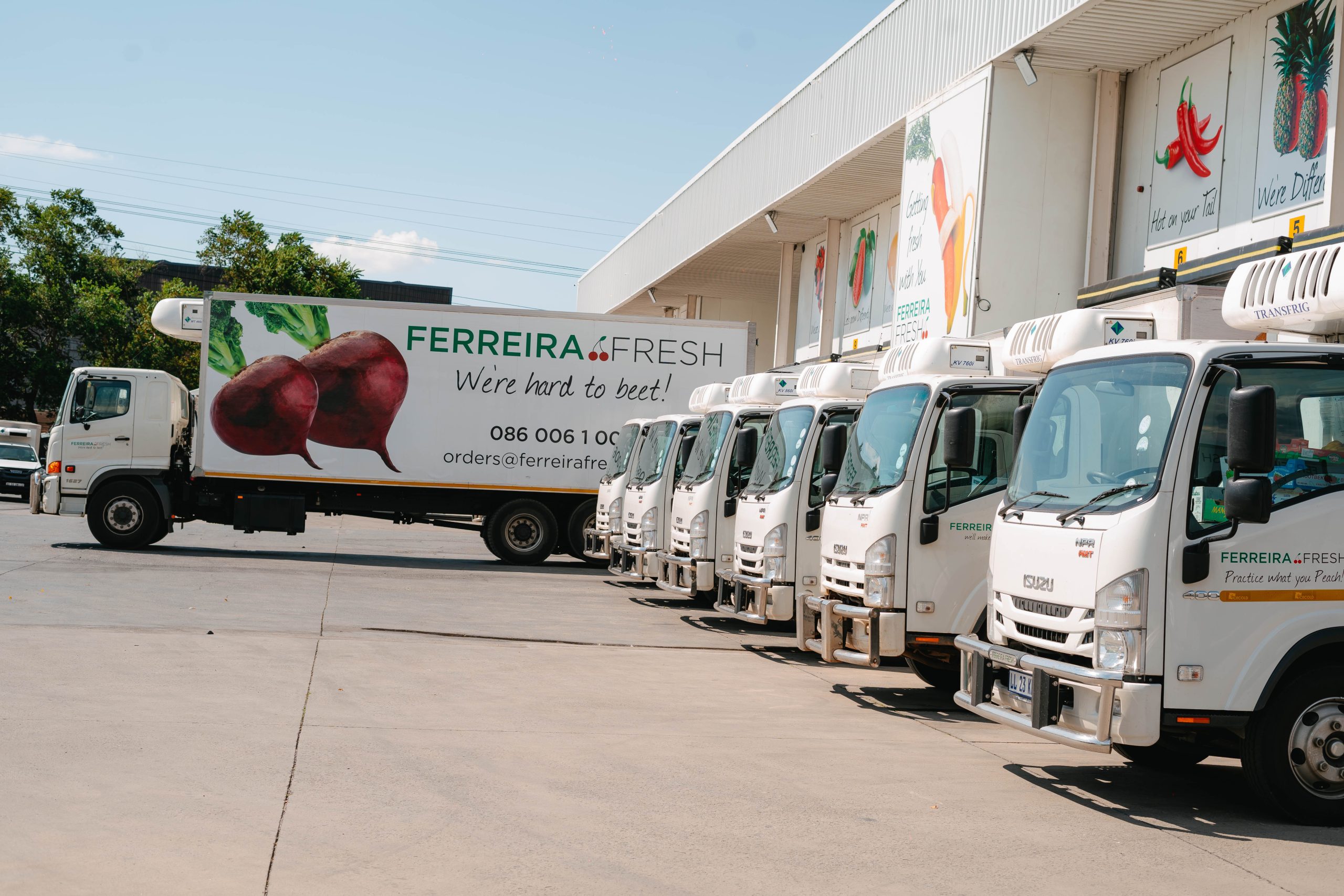 Ferreira fresh trucks